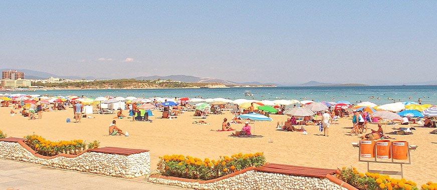 Altinkum strand in Didim