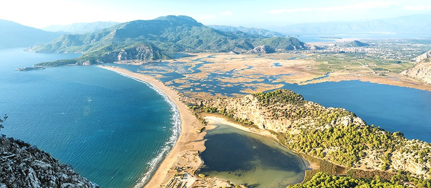 Iztuzu strand nabij Dalyan