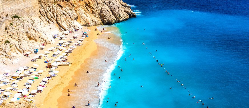 Kaputas strand in Kas