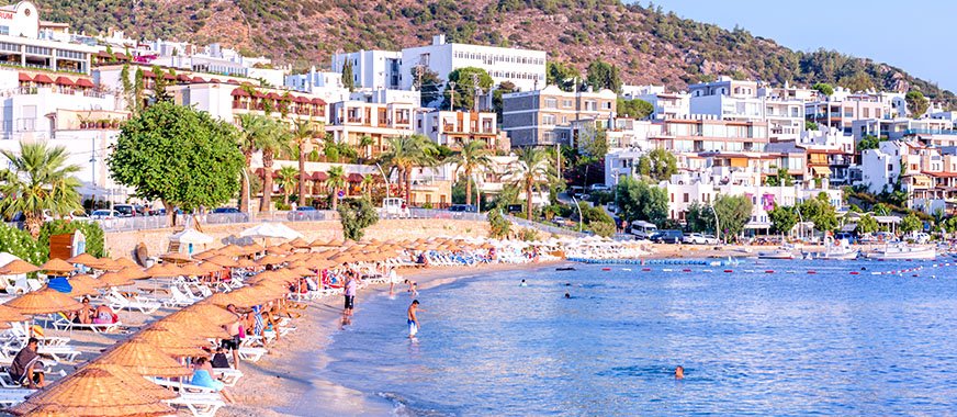 Strand van Bodrum